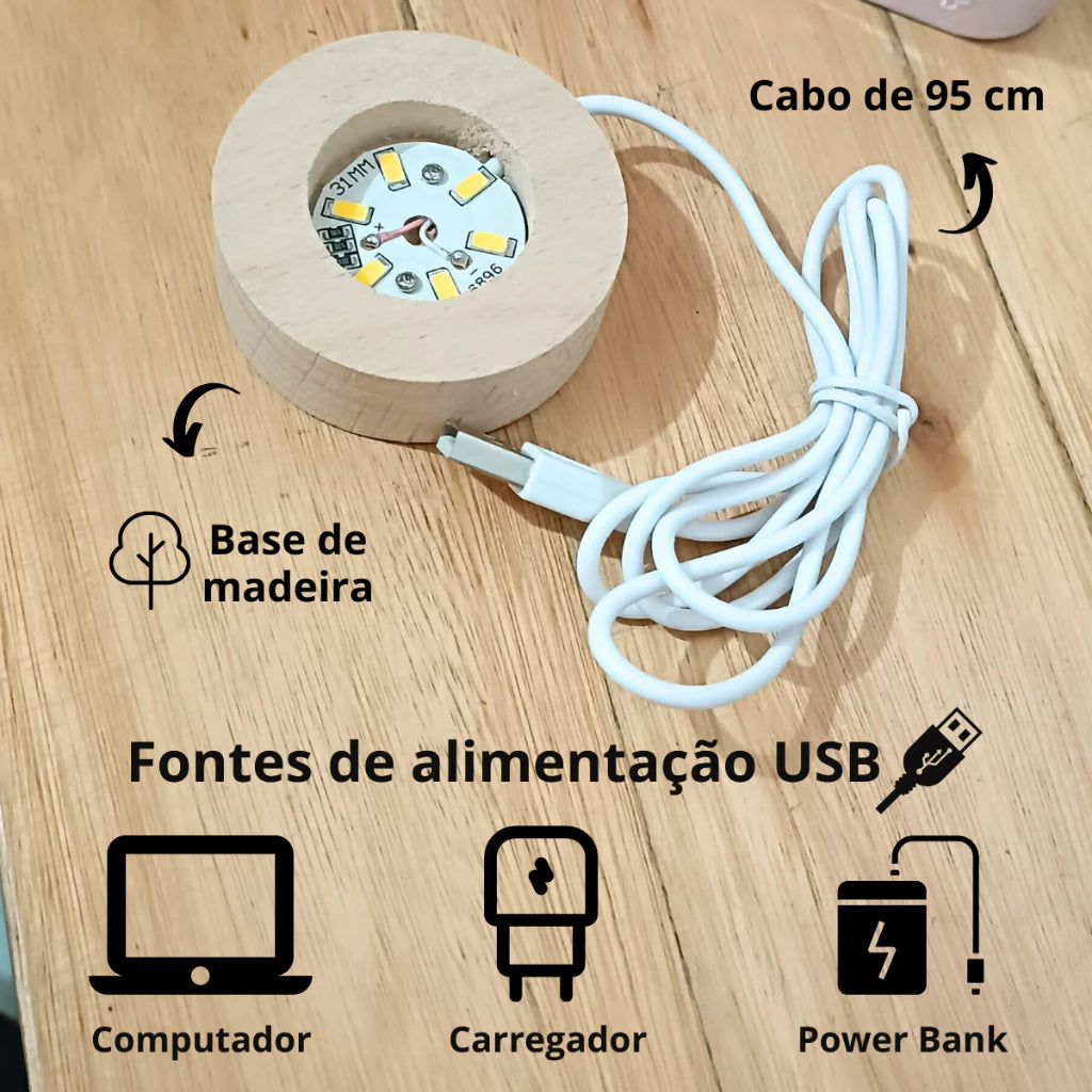 LAMPARA ESFERA DE LUZ