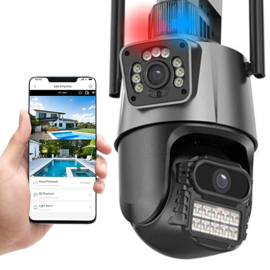 📸 Cámara WiFi 4K con doble lente